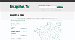 Desktop Screenshot of garagistes-tel.com
